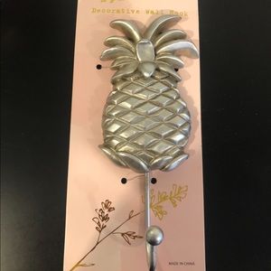 Pineapple Decorative Wall Hook, NWT